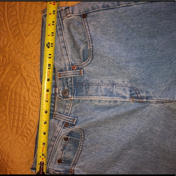 Levi’s rigid denim raw hem rip knee jeans - Picture 9 of 10